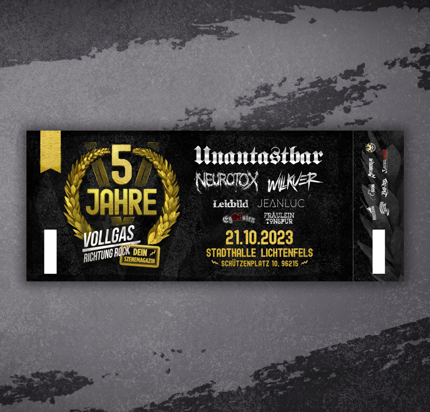 5 Jahre Vollgas Ticket
