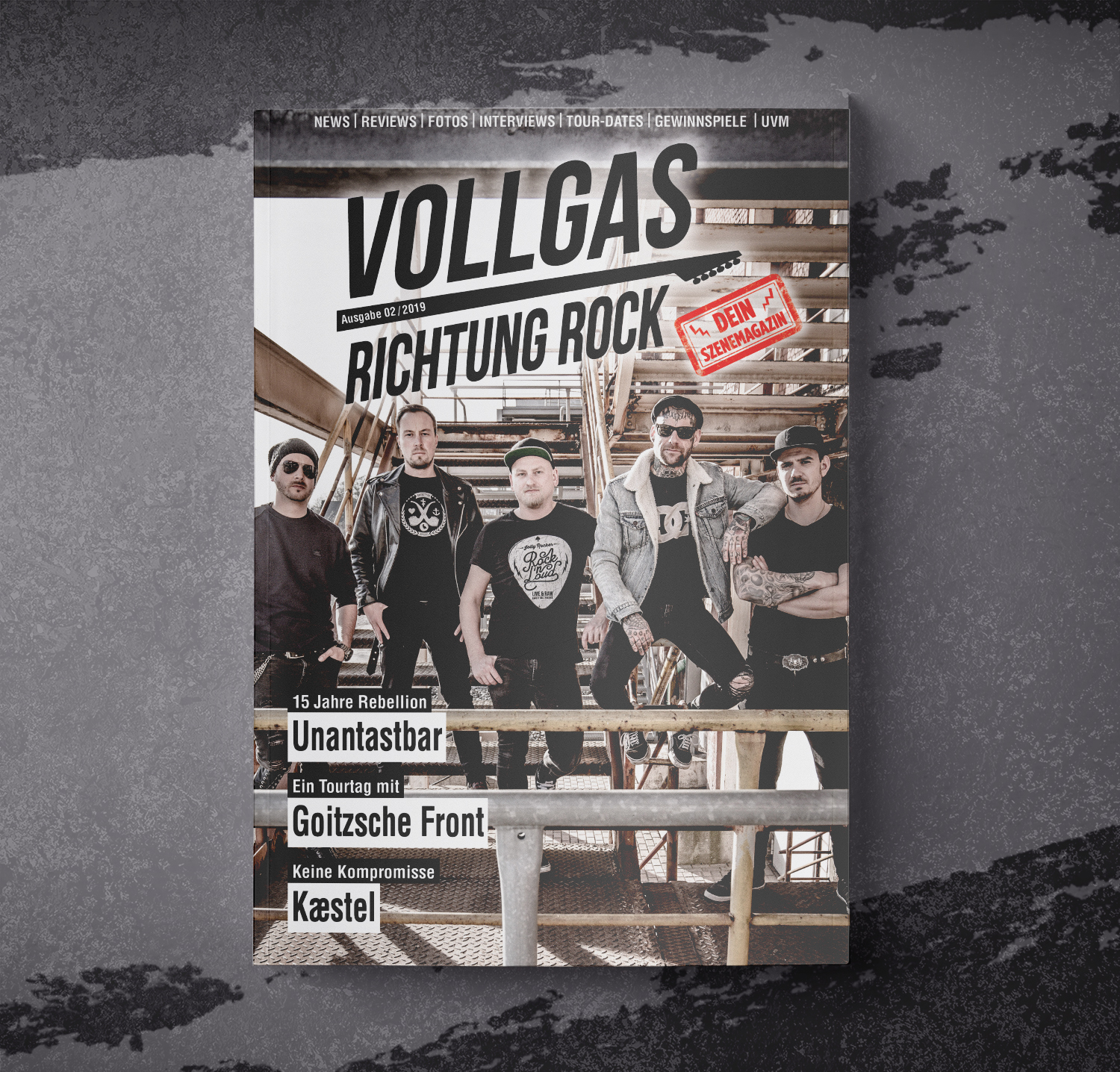 VOLLGAS RICHTUNG ROCK - MAGAZIN AUSGABE 02/2019  