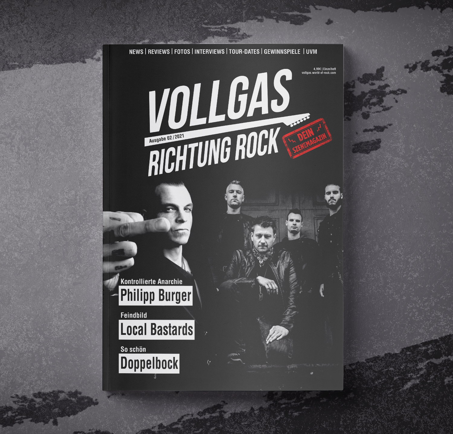 VOLLGAS RICHTUNG ROCK - MAGAZIN AUSGABE 02/2021