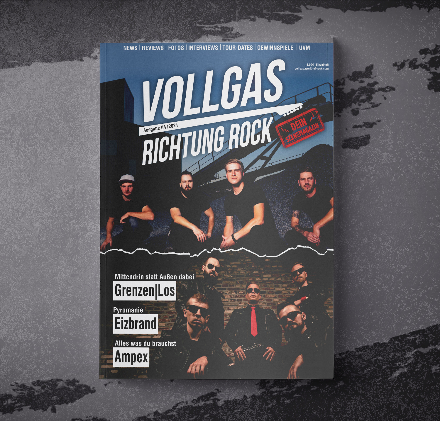 VOLLGAS RICHTUNG ROCK - MAGAZIN AUSGABE 04/2021