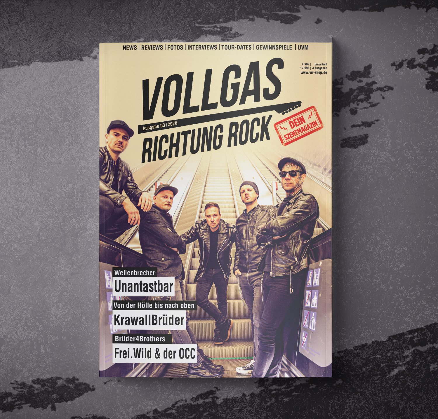 VOLLGAS RICHTUNG ROCK - MAGAZIN AUSGABE 03/2020