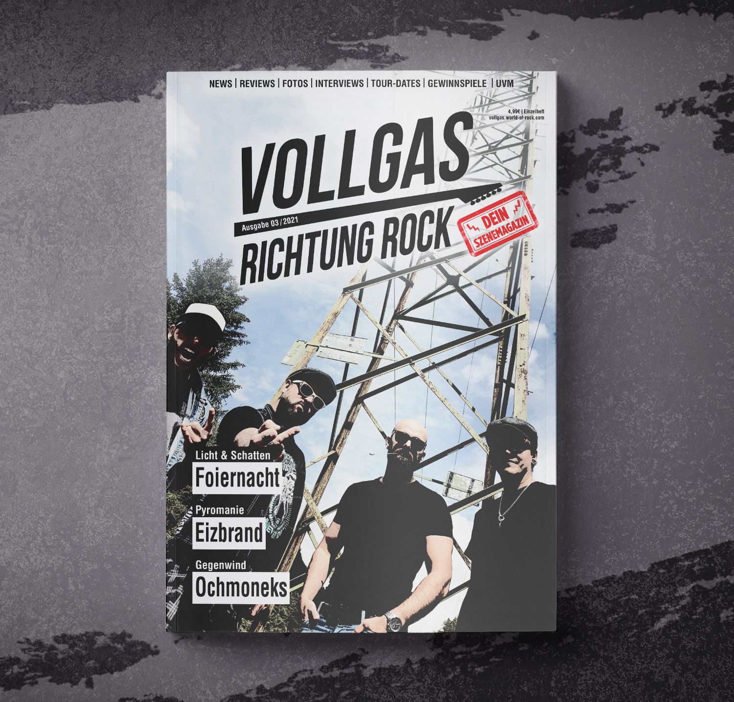 VOLLGAS RICHTUNG ROCK - MAGAZIN AUSGABE 03/2021