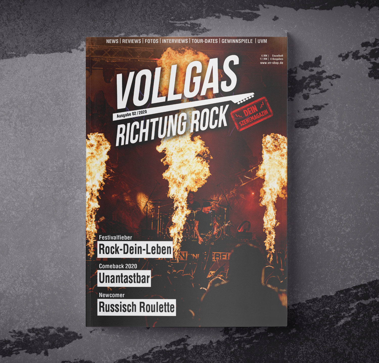 VOLLGAS RICHTUNG ROCK - MAGAZIN AUSGABE 02/2020